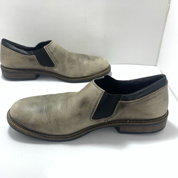 Naot Men’s Director Slip On Leather Gray Black Shoes Size 12-12.5 US main image 6